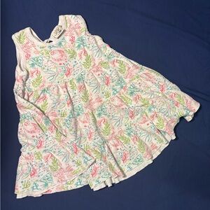 Luigi Kids Ocean Life Swing Dress